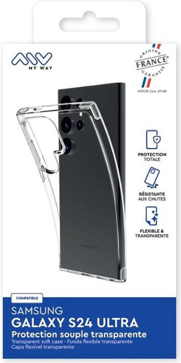 Produktbild My Way Coque Souple Transparente Samsung Galaxy S24 Ultra (Samsung Galaxy S24 Ultra)