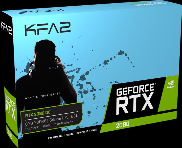 Actual product image KFA2 GeForce RTX 2080 Ti OC (11 GB)
