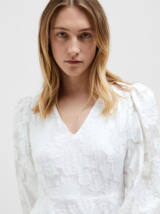 Produktbild Selected Femme Geblümtes Langarm Minikleid (38)