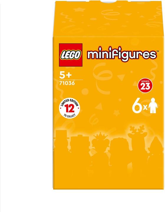 Actual product image LEGO Series 23 - Pack of 6 (71036, LEGO Minifigures)