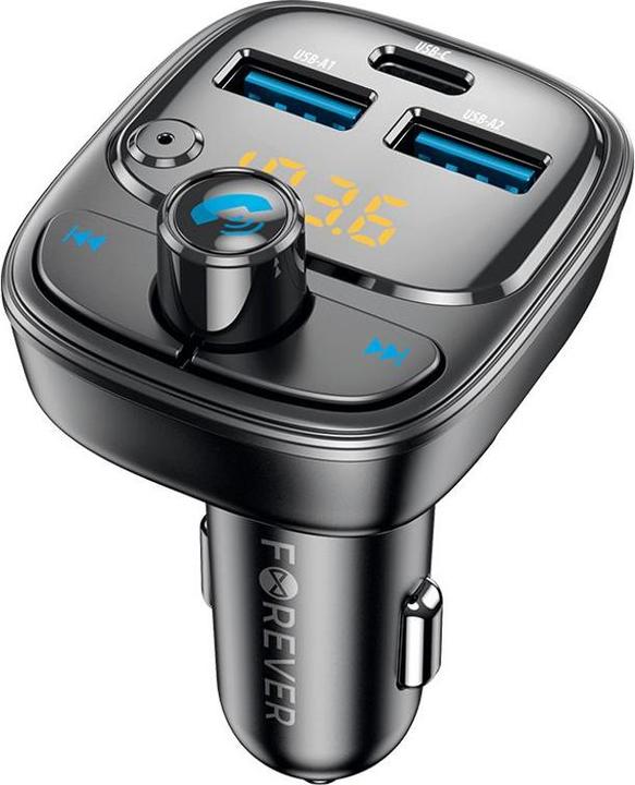 Produktbild Forever FM Sender Bluetooth TR-370 schwarz