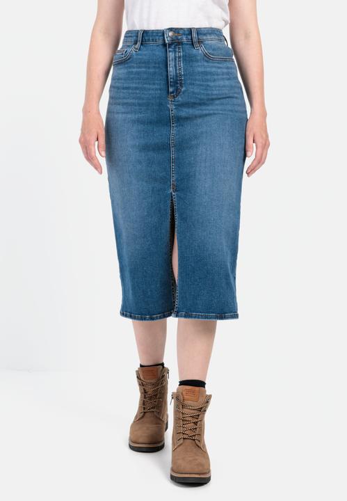 Image du produit Camel Active Jupe en jean à l'aspect usé (48)