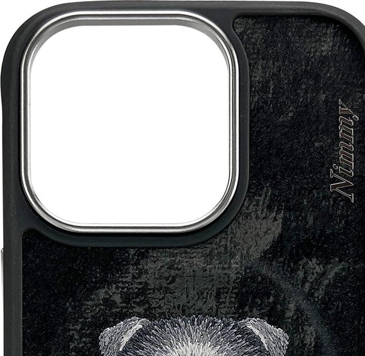 Actual product image Nimmy Etui Magnetic fashion cute pet MagSafe do iPhone 16 Pro czarny (Apple iPhone 16 Pro)