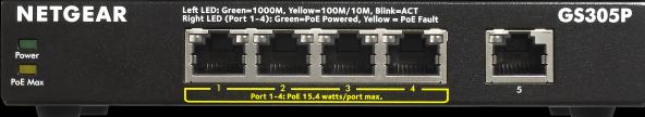 Produktbild Netgear Gs305p-100pes (5 Ports)