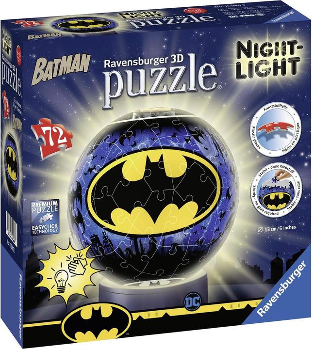 Produktbild Ravensburger Nachtlicht - Batman (72 Teile)