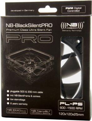 Produktbild Noiseblocker NB-BlackSilentPRO PK-PS (140 mm, 1 x)