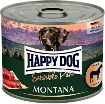 Produktbild Happy Dog Nassfutter Sensible Pure Montana Pferd, 200 g (Adult, 1 Stk., 200 g)