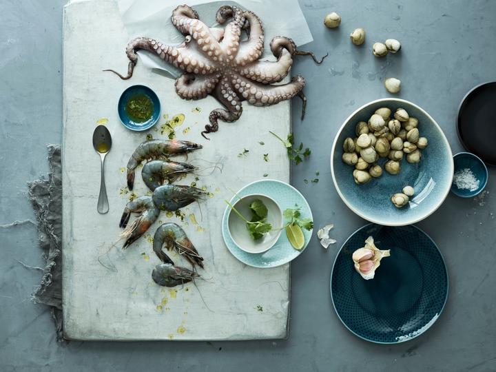 Produktbild Rosenthal Teller tief 33 cm Junto Aquamarine (1 x, 33.30 cm)