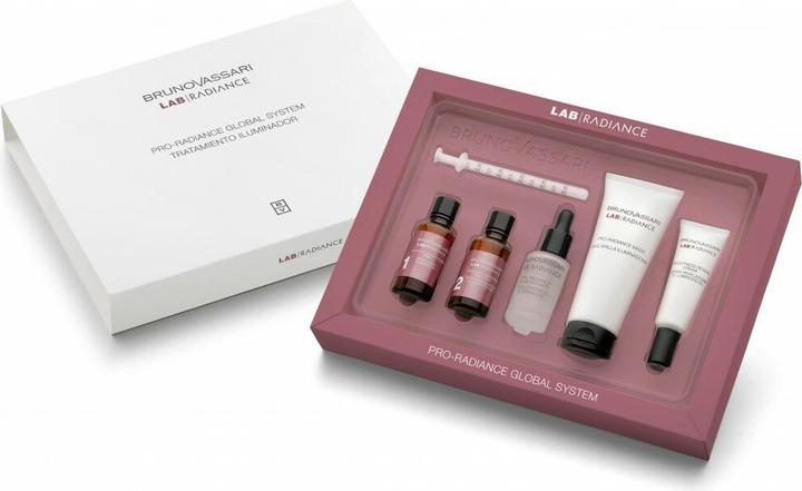 Actual product image Bruno Vassari Pro-Radiance Global System Set - Includes Brightening Cream 100 Ml, Illuminating Cream (Facial care set)
