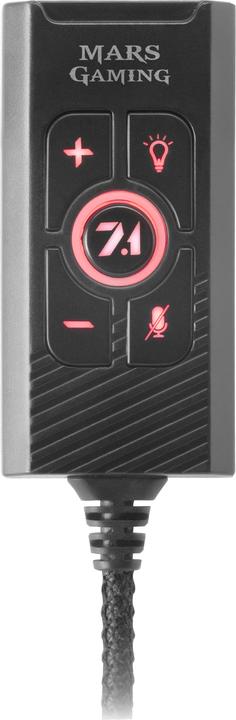Produktbild Mars Gaming Carte Son externe compatible MSC2 USB (Noir) (USB)