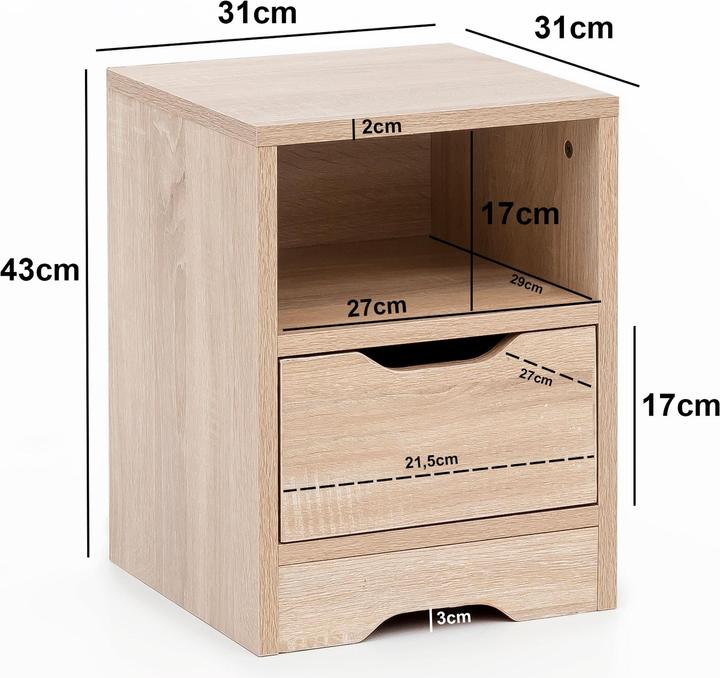 Produktbild Wohnling Pagus (31 x 31 x 43 cm)