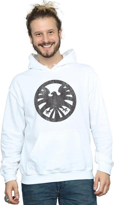 Produktbild Agents Of SHIELD Distressed Logo Kapuzenpullover (4XL)
