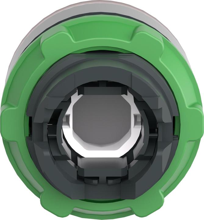Actual product image Schneider Electric Illuminated pushbutton, front, grooved, ZB5AW343SC0