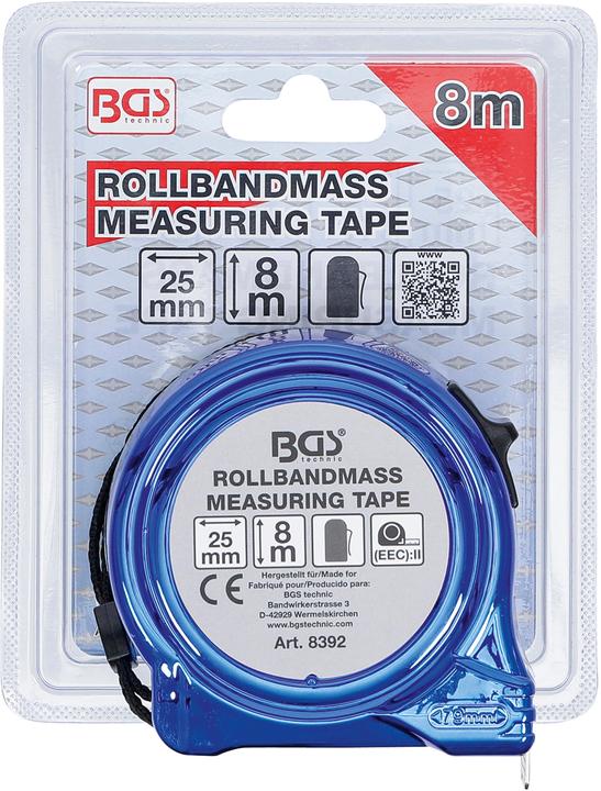 Produktbild BGS Rollbandmass 25 mm x 8 m