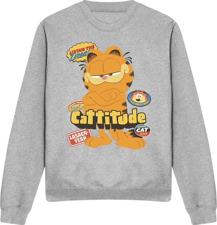 Immagine prodotto Garfield Cattitude Felpa Adulto Unisex (XXL)