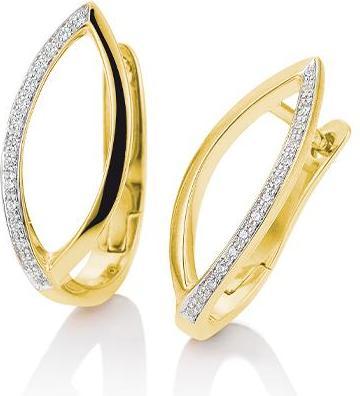 Breuning OHRSCHMUCK - BRILL. 0,09 Ct. H/si (585, - Gold)