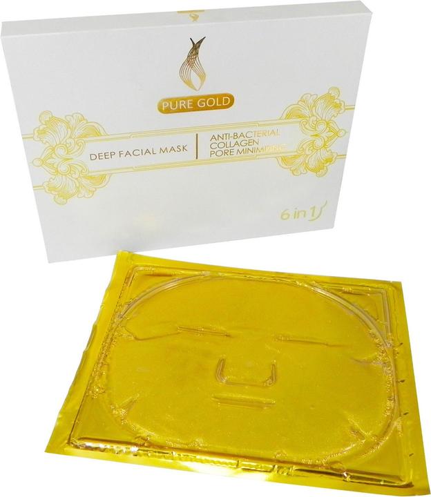 Pure Gold Deep Facial Mask with 24k Gold 6 in 1 mask