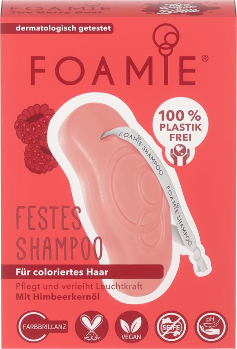 Produktbild Foamie Festes Shampoo The Berry Best (80 ml, Festes Shampoo)