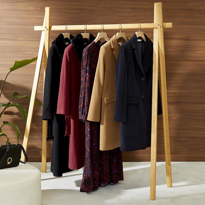 Actual product image Anne Weyburn Half-length coat with button fastening (44)