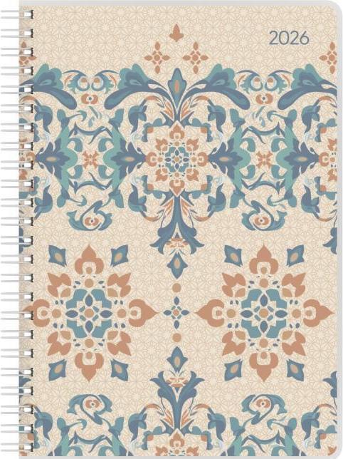 Produktbild Alpha Edition Ladytimer Ringbuch Oriental 2026 - Taschen-Kalender A5 (15x21 cm) - Schüler-Kalender - Weekly - (15 x 21 cm, Englisch, Französisch)