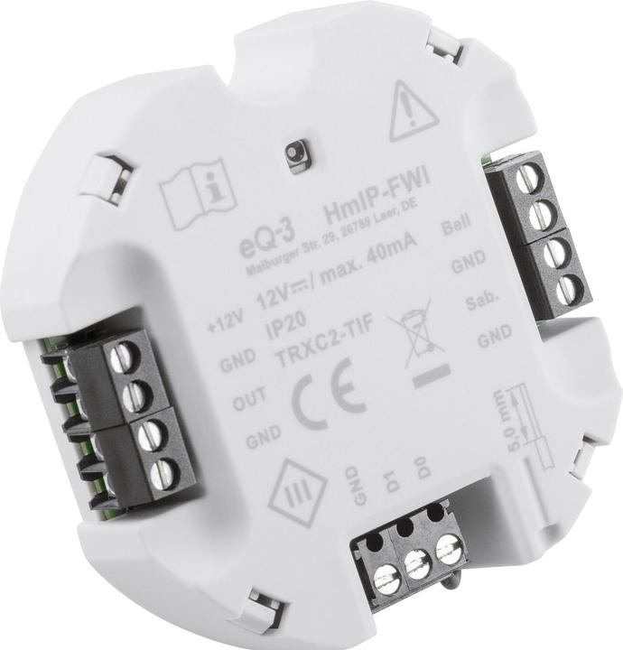 Actual product image Homematic IP Smart Home Wiegand Interface (Switch actuator)
