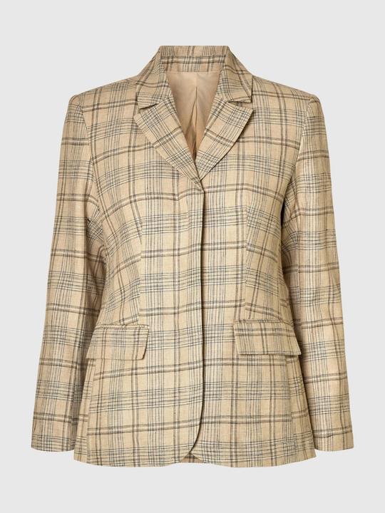 Immagine prodotto Selected Femme Leinenmix Karo Slim Fit Blazer (34)