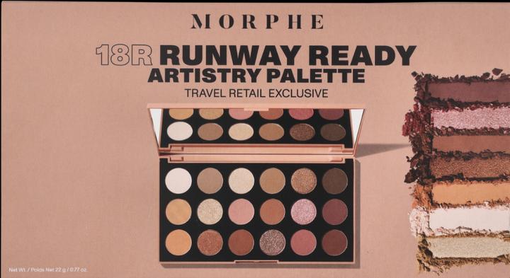 Produktbild Morphe Runway Ready Artistry Palette 18r - 19.5g (19.5g)