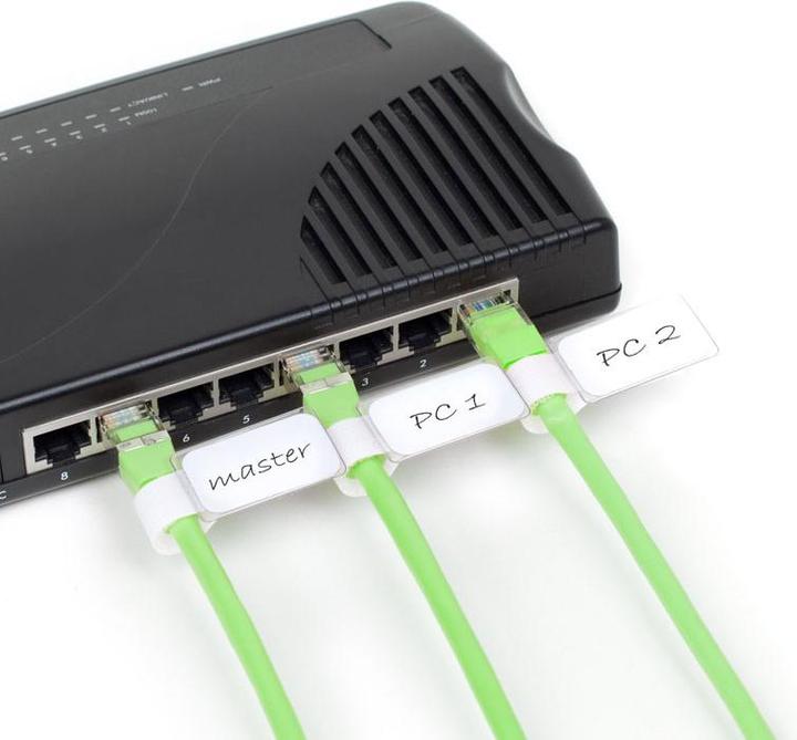 Immagine prodotto Label-the-cable LTC Mini Fascette in Velcro, confezione da 10 (Fascette in velcro, 90 mm, 10 pz.)