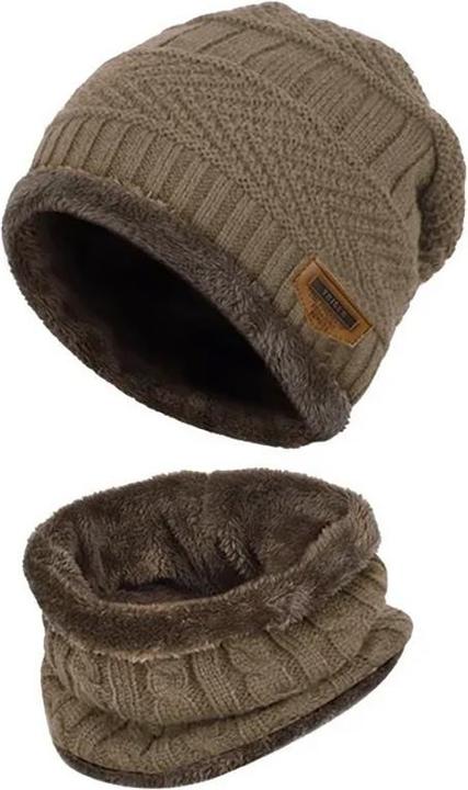 Out of the blue Warme Kinder Mütze Beanie mit Schal