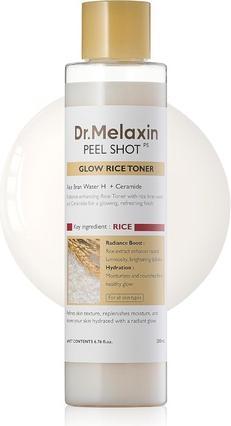 Dr.Melaxin Peel Shot Glowe Rice Toner 200ml for Hydrated Skin (200 ml)