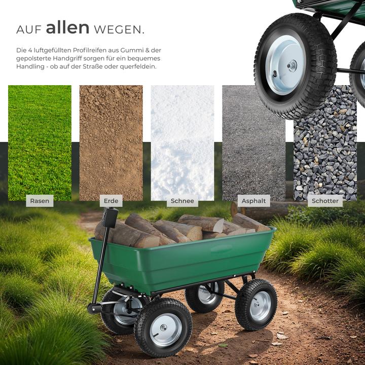 Produktbild tectake Handwagen Tummi 125l