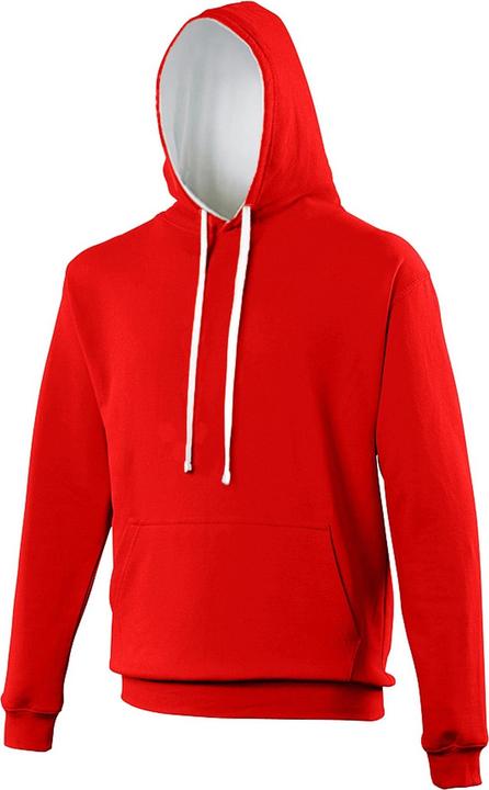 Flame-red, Arctic white