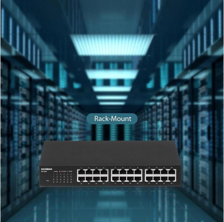 Produktbild edimax Switch 19" Gigabit 24-port (24 Ports)
