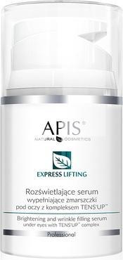 Apis Natural Cosmetics Apis Express Lifting Illuminating Serum Filling Wrinkles Under The Eyes With Tens'Up Complex 50Ml (Serum, 50 ml)