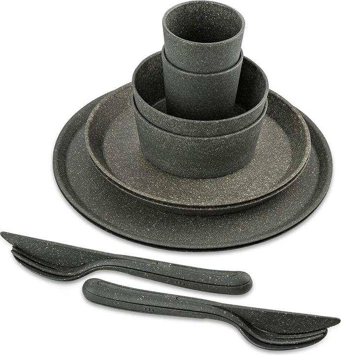 Koziol Set de vaisselle 10pcs.gris (10 pièce(s))