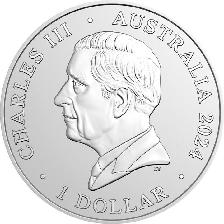 Produktbild Royal Australian Mint Silber Australia Zoo 1 oz - Giraffe (999, 2024)