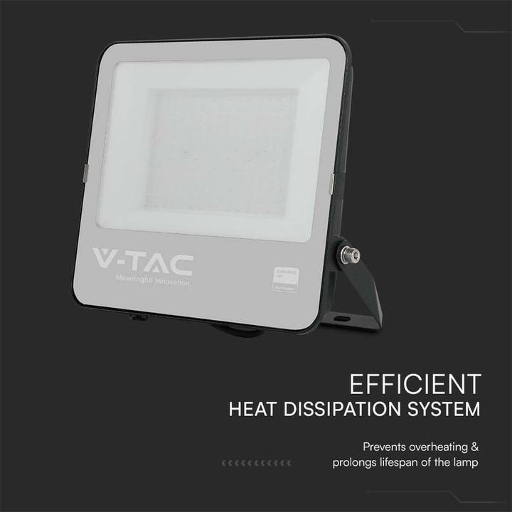 Produktbild V-TAC LED Bouwlamp 150W 6500K zwart - Slimline Pro - 9332045 (20250 lm, IP65)