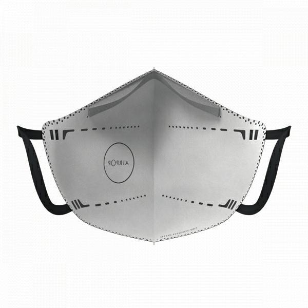 Produktbild AirPop Face Mask Pocket 2pcs (Black) (2 x)