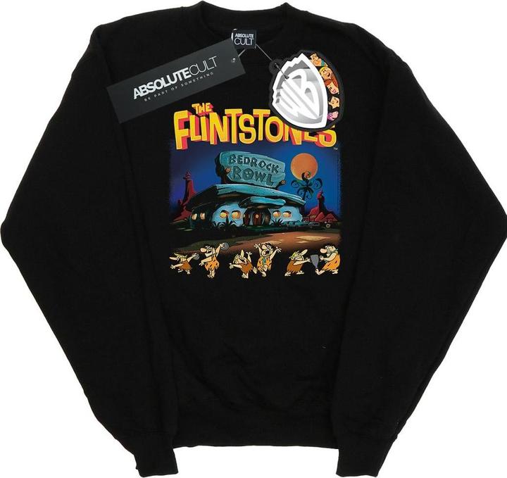 The Flintstones Champions Of Bedrock Bowl Sweatshirt (L)