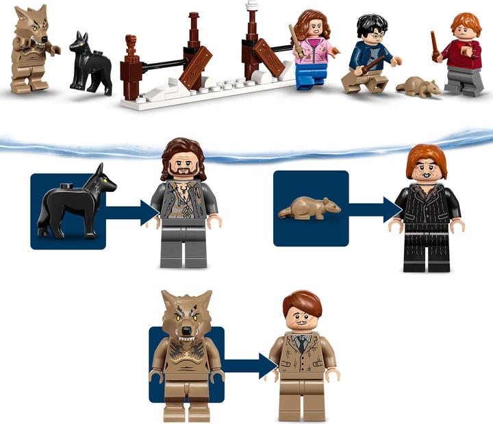 Image du produit LEGO Cabane hurlante et pâturage fouetté (76407, LEGO Harry Potter)