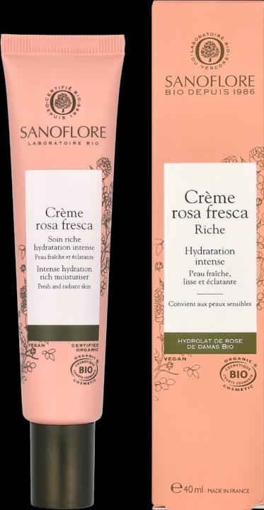 Produktbild Sanoflore Crème rosa fresca (40 ml, Nachtcreme)