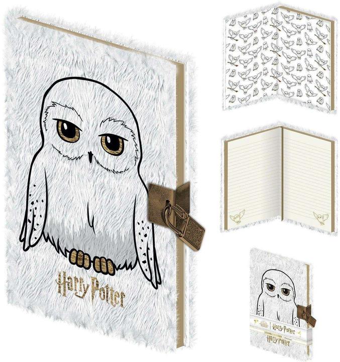 Image du produit Pyramid Harry Potter - Journal en peluche w. Lock - Hedwig (52235SR74004) (A5)