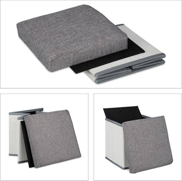 Image du produit Relaxdays Pouf