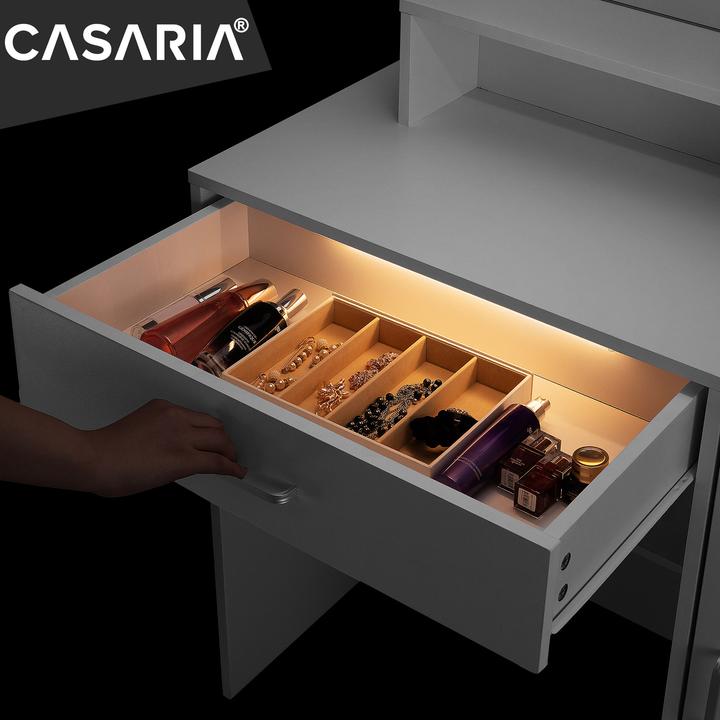 Actual product image Casaria Jocelyn (137 x 90 x 38 cm)