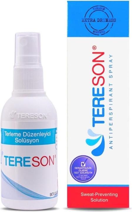 Produktbild Tereson Antitranspirant Spray 50 ml, stark gegen Schwitzen an Achseln und Händen (Spray, Crème, 50 ml)