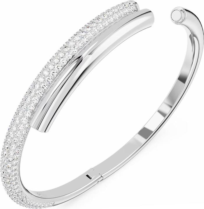 Actual product image Swarovski Dextera Bangle White (17.30 cm, Swarovski Metal)