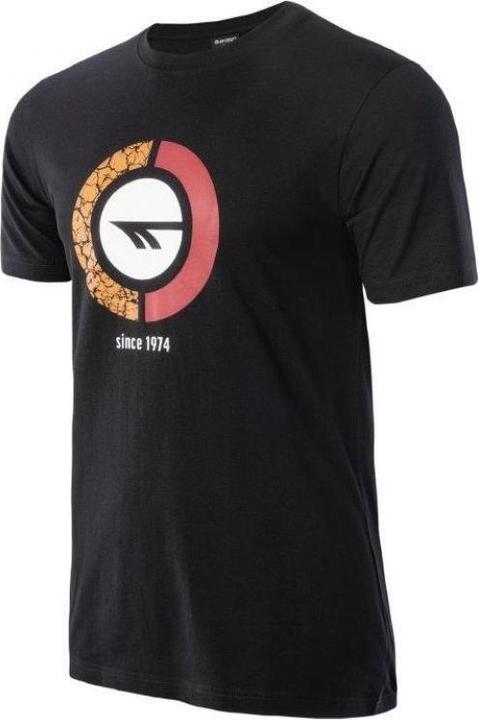 Actual product image Hi-Tec Rakan black men's t-shirt. XL (XL)