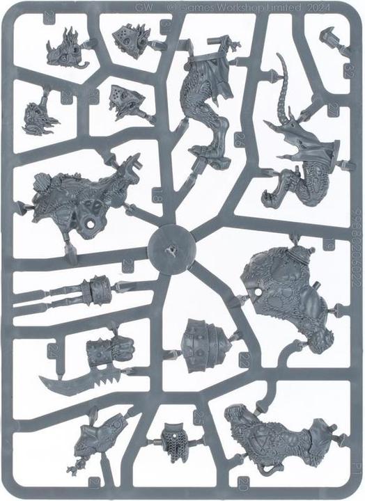 Actual product image Games Workshop Warhammer AoS - Skaven Rats Ogres (Plastic)