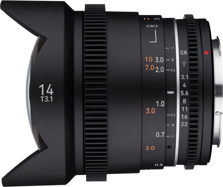 Produktbild Samyang 14mm T3.1 MK2 Canon EF (Canon EF, Vollformat)
