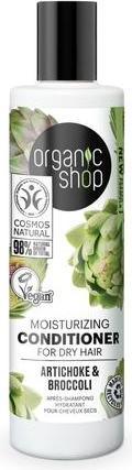 Actual product image Organic Shop Moisturizing Conditioner for Dry Hair Artichoke and Broccoli 280ml (280 ml)